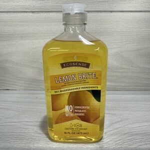 MELALEUCA Lemon Brite Hand Dishwashing Liquid 16oz Biodegradable‎
